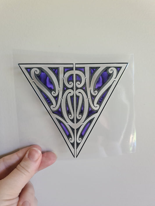 UV dtf Maori design mini size 13cm