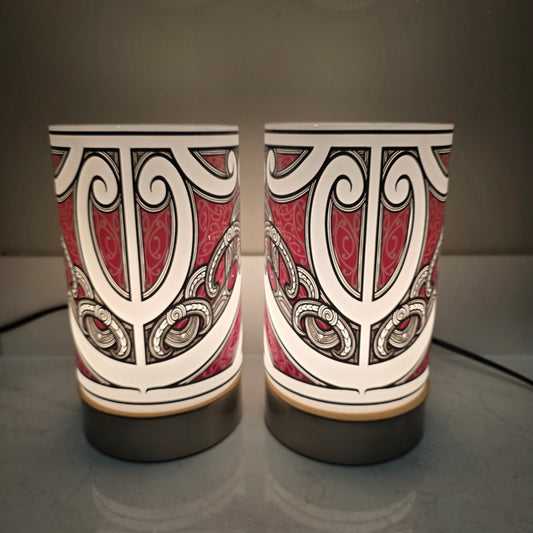 Maori design touch lamp - set 2 lamps (pre-order)