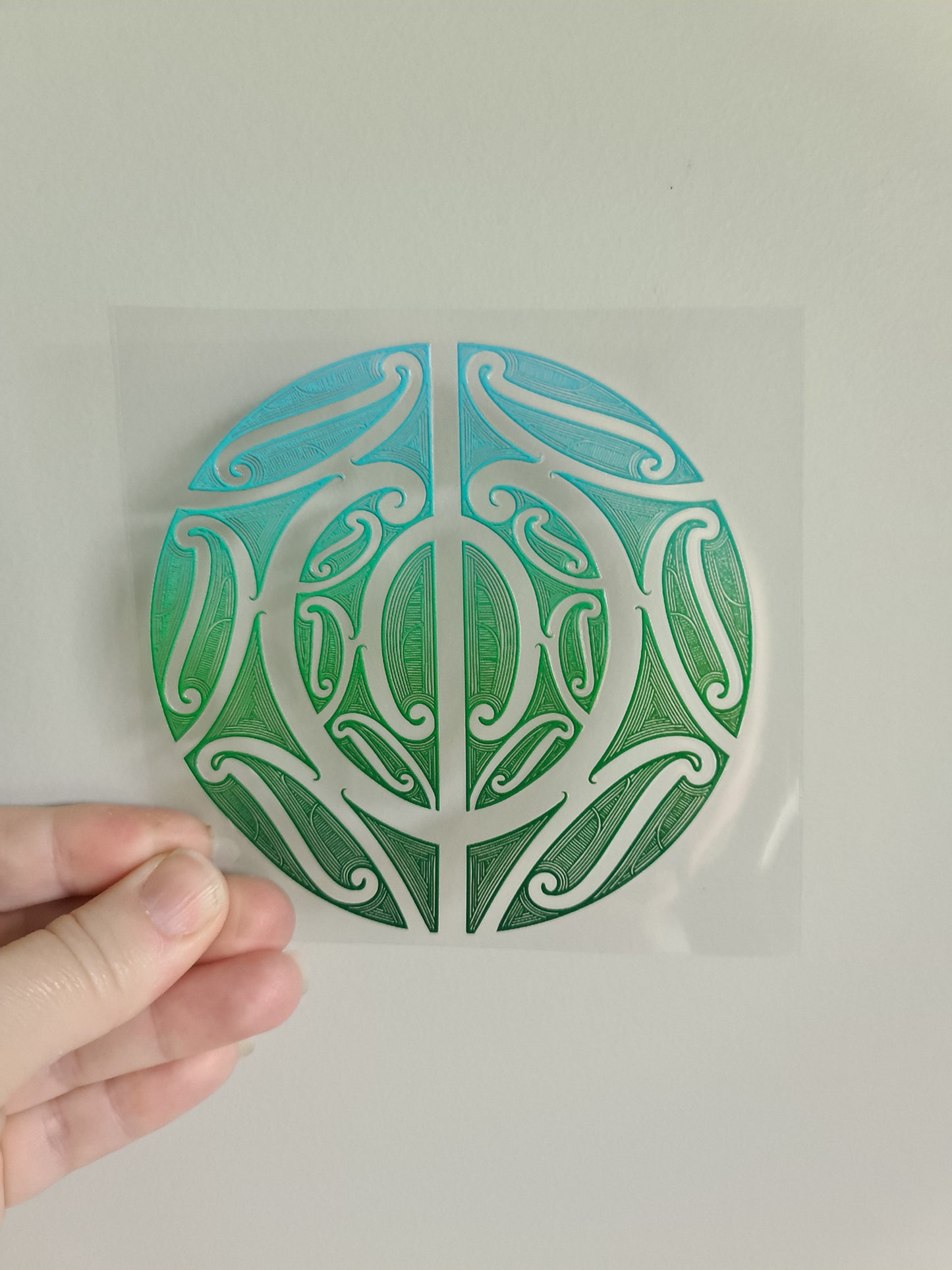 UV dtf Maori design mini size 11cm  #1340