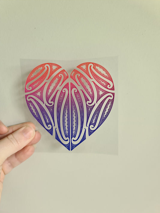 UV dtf Maori design mini size 11cmx11cm #1300