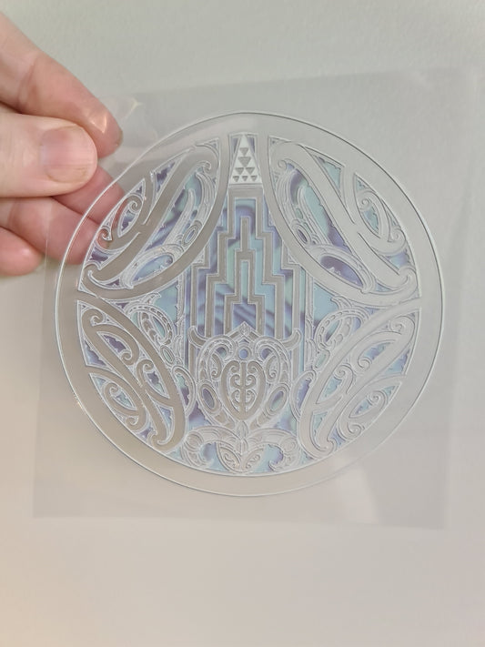 UV dtf Maori design mini size 11cm
