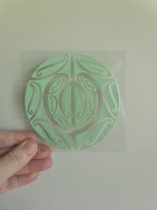UV dtf Maori design mini size 11cmx11cm #553