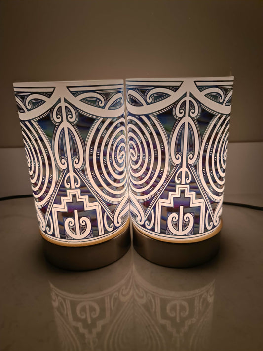 Maori design touch lamp - set 2 lamps (pre-order)