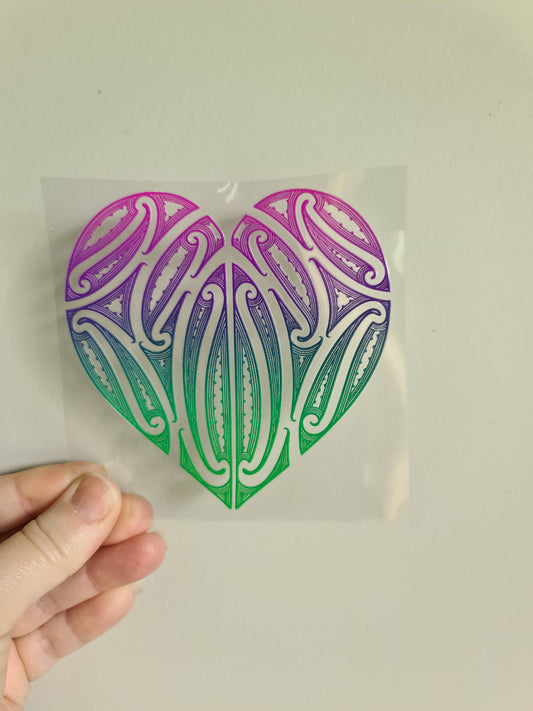 UV dtf Maori design mini size 11cmx11cm #1312