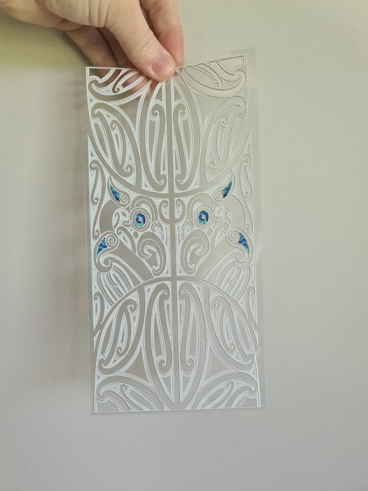UV dtf Maori design 23cmx11cm 16oz wrap #688