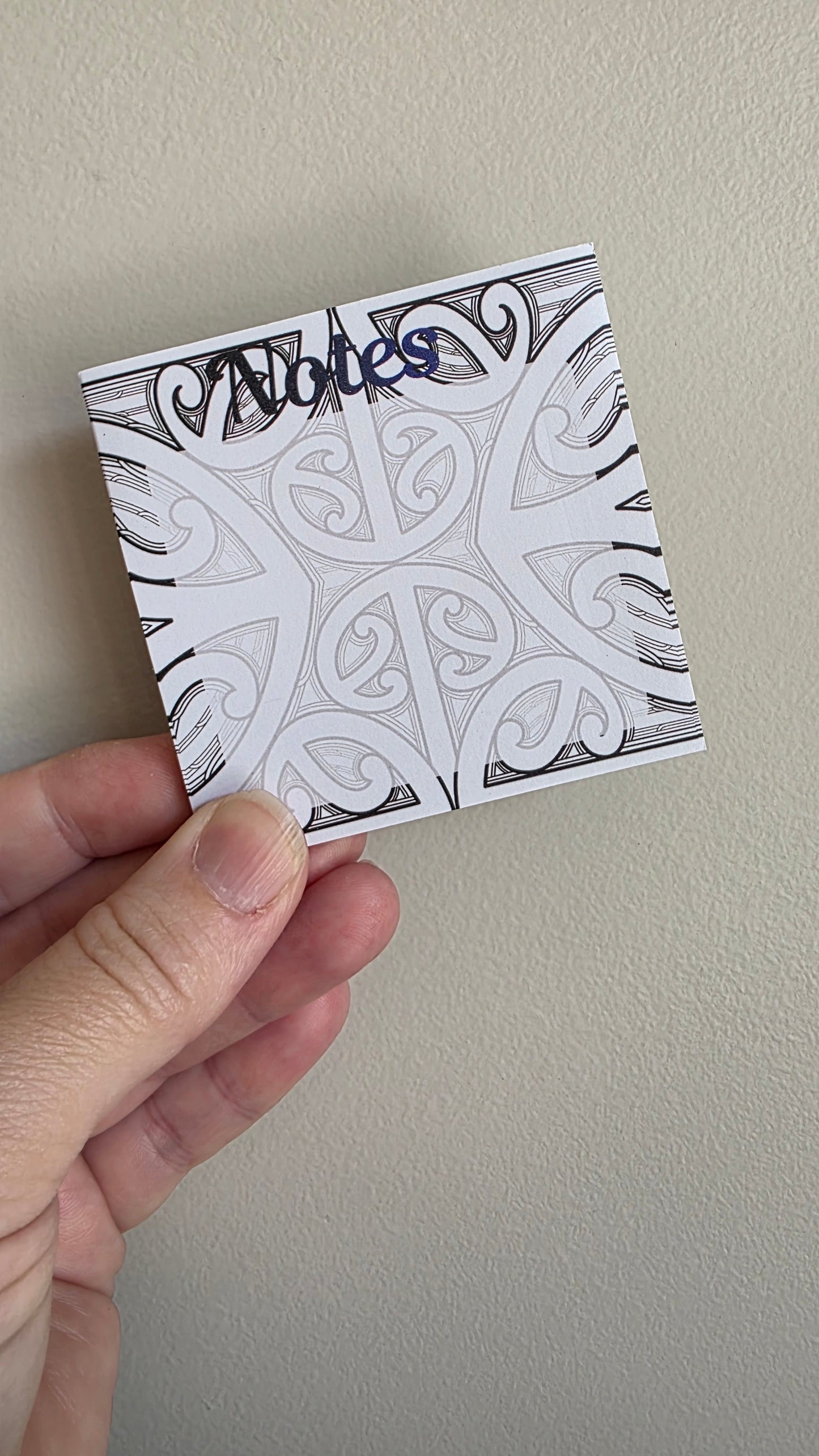 Maori design Sticky Note Pad