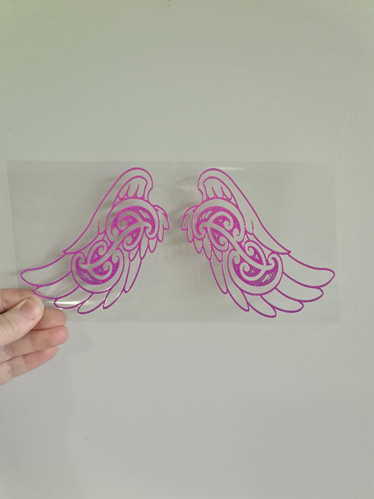 UV dtf transfer Maori design 23cmx11cm 16oz wrap #1240