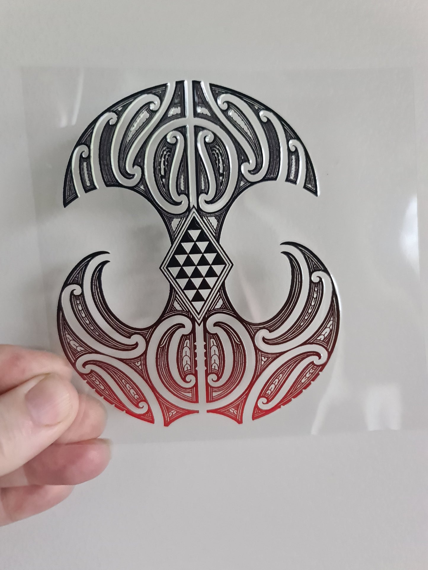 UV dtf Maori design mini size 11cmx11cm #452
