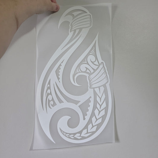 Maori design Iron on DTF XL size 40cm x 25cm
