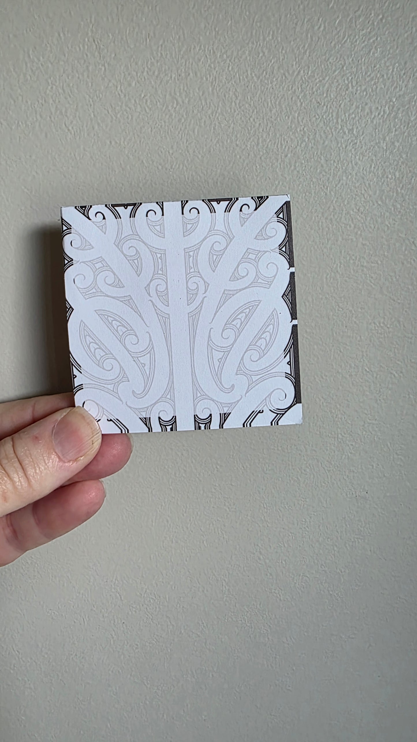Maori design Sticky Note Pad