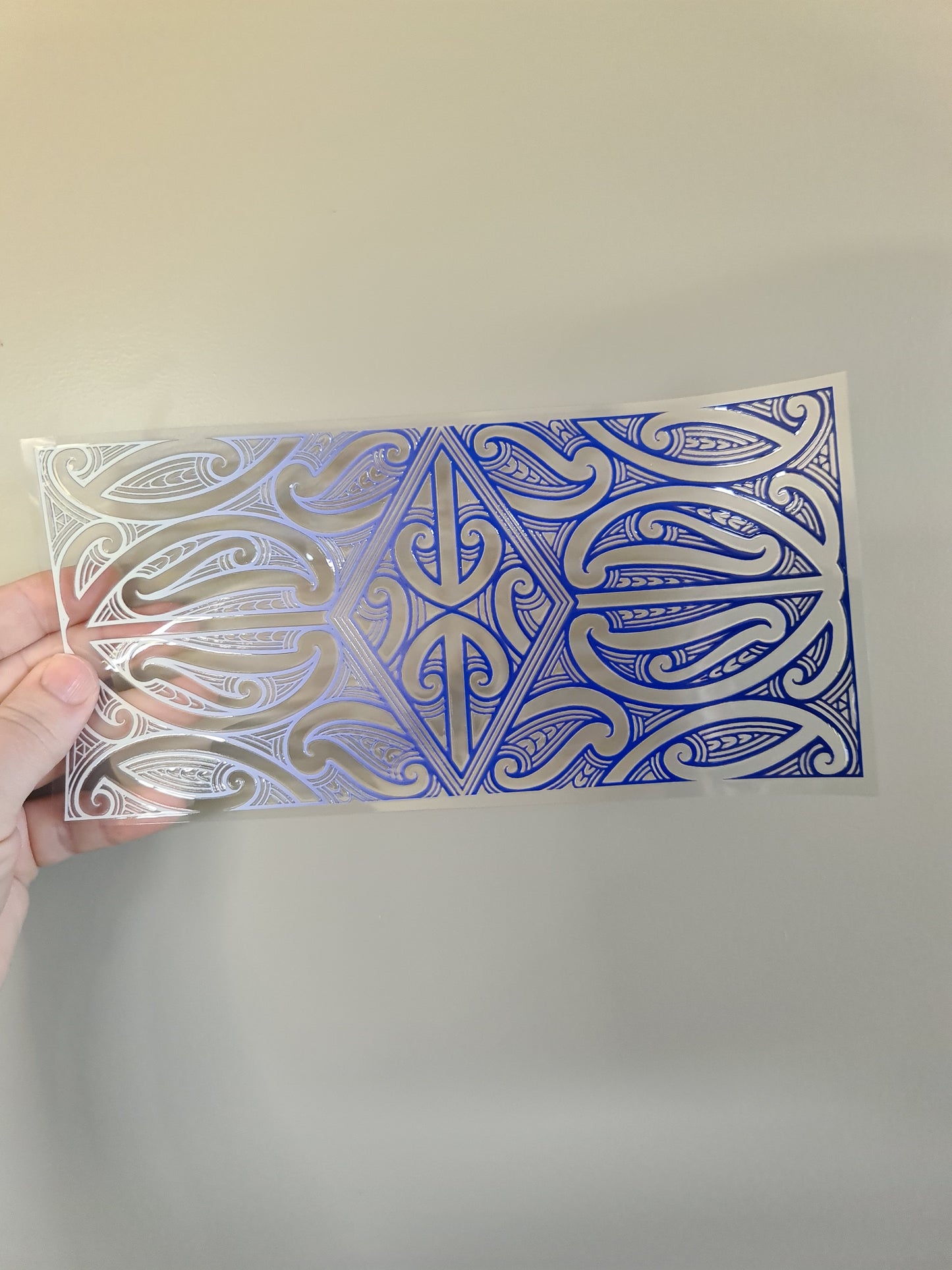 Uv dtf Maori design 23cmx11cm 16oz wrap #231