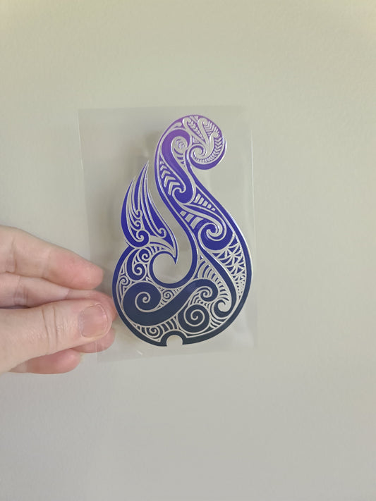 UV dtf Maori design mini size 11cmx11cm #610