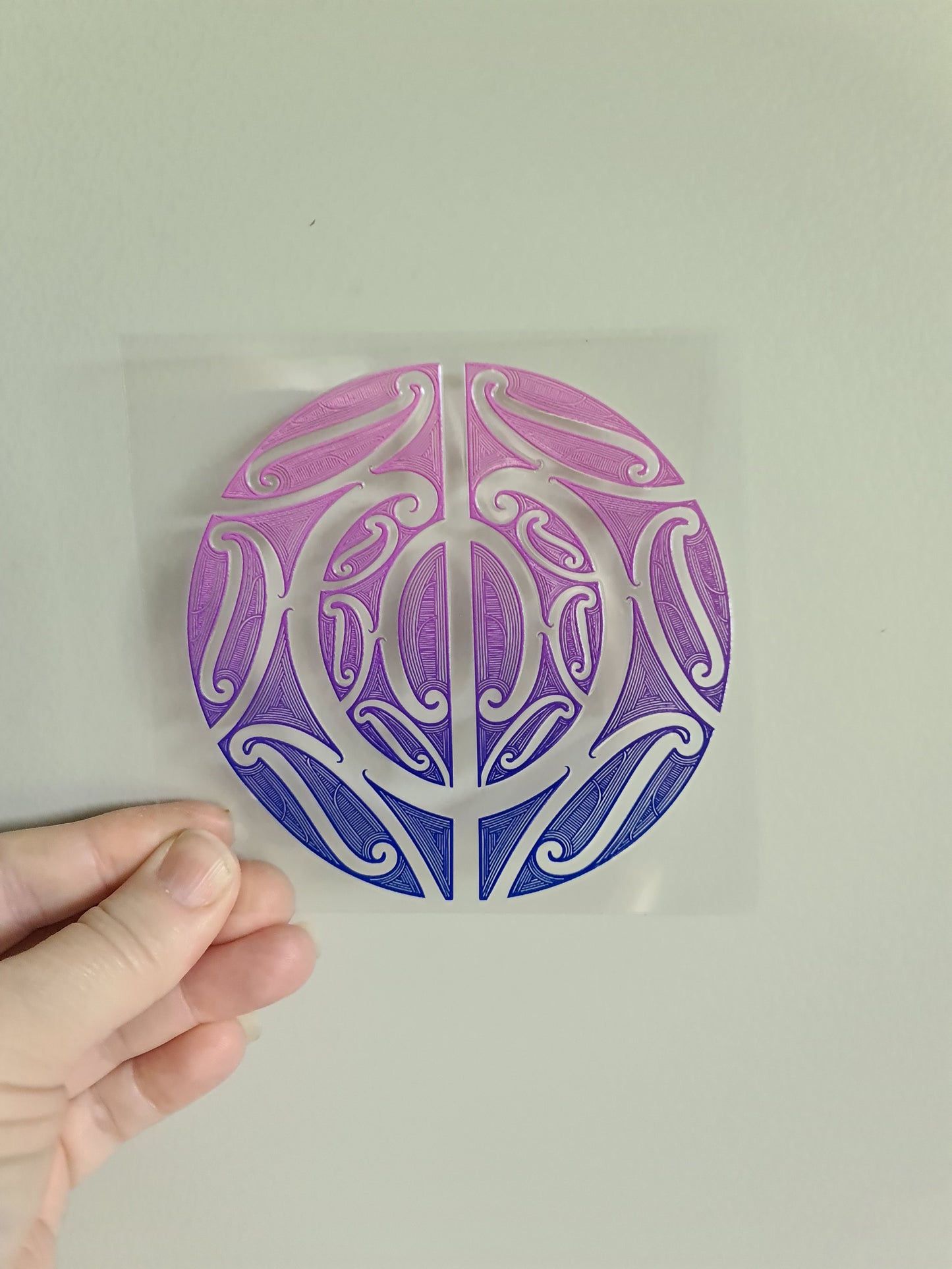 UV dtf Maori design mini size 11cm  #1330