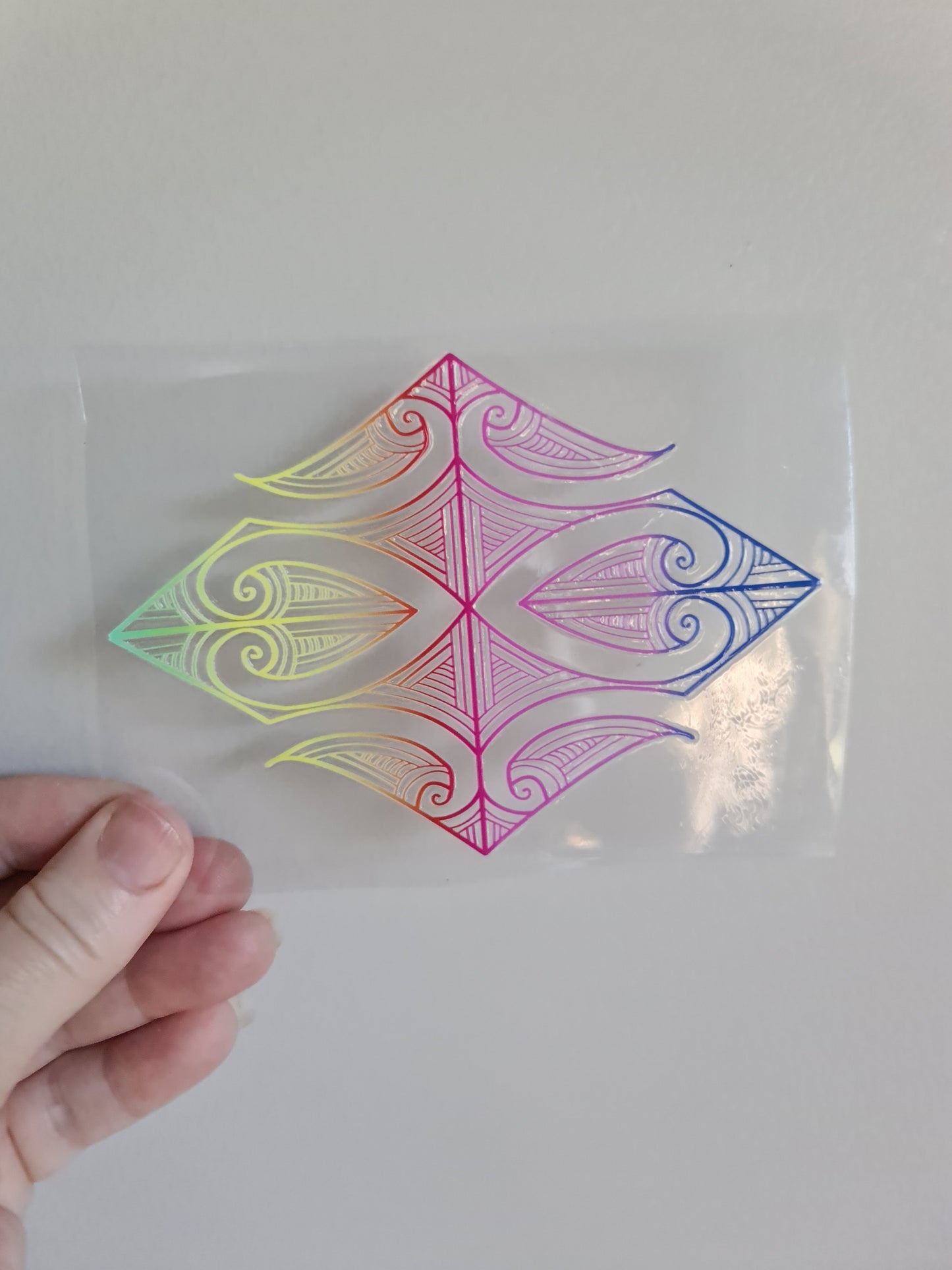 UV dtf Maori design mini size 13cmx13cm #831