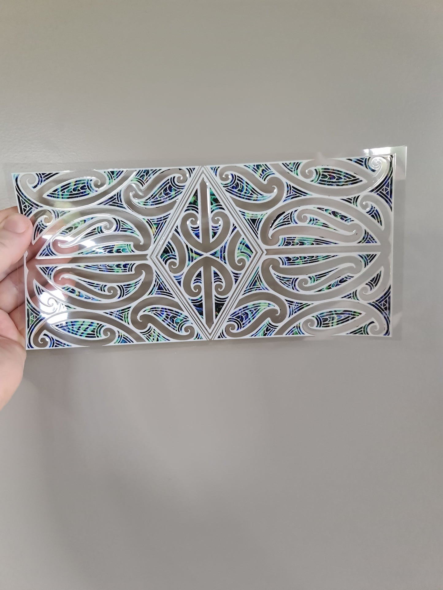UV dtf Maori design 23cmx11cm 16oz wrap #270