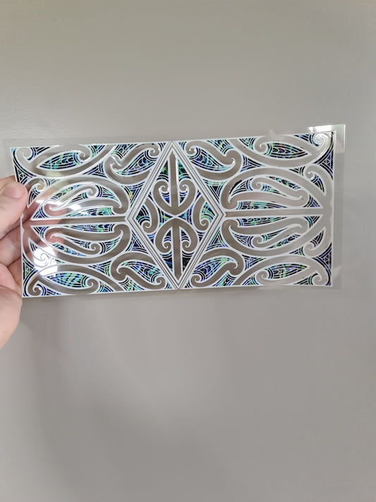 UV dtf Maori design 23cmx11cm 16oz wrap #270