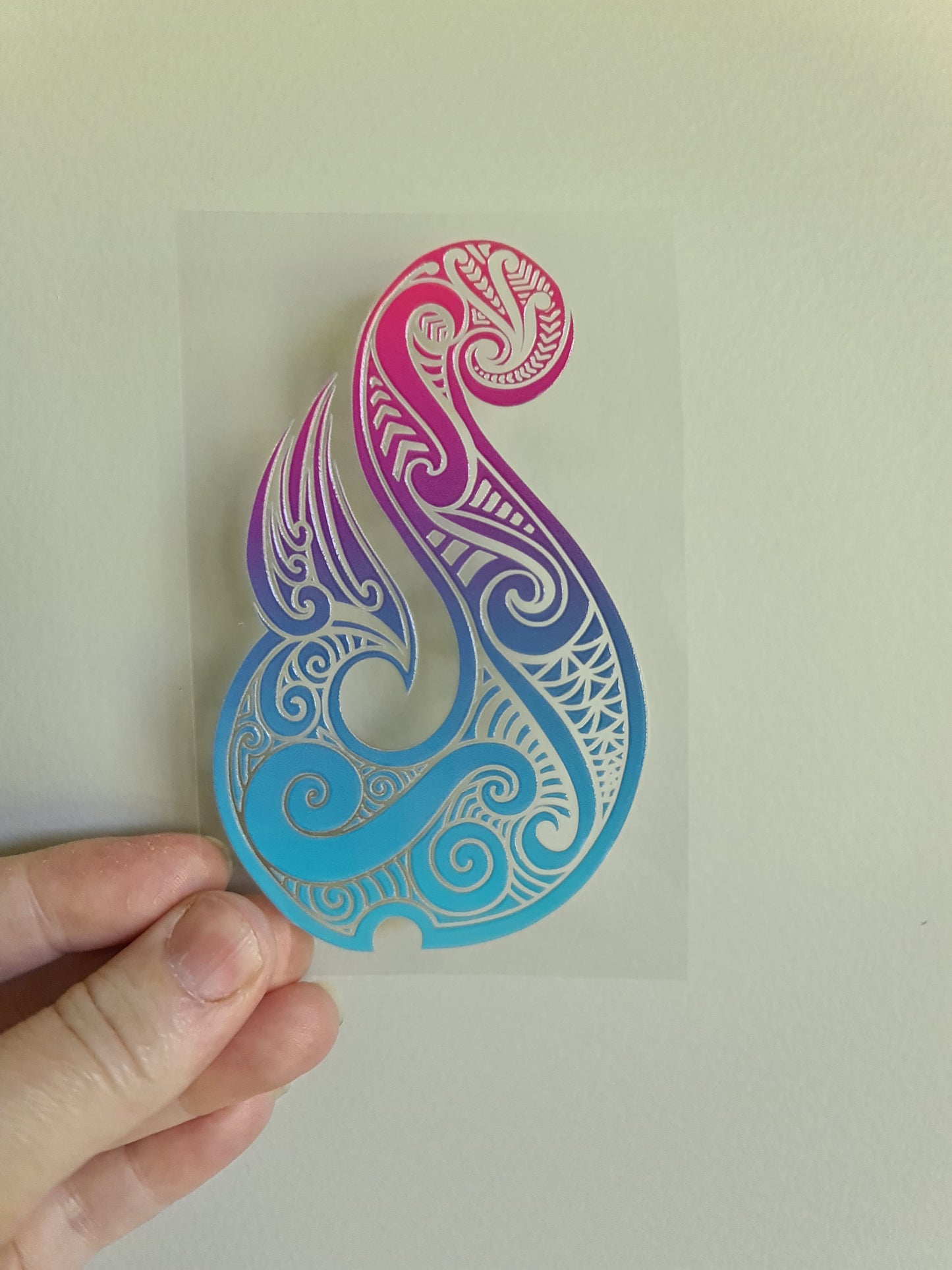 UV dtf Maori design mini size 11cmx11cm #602