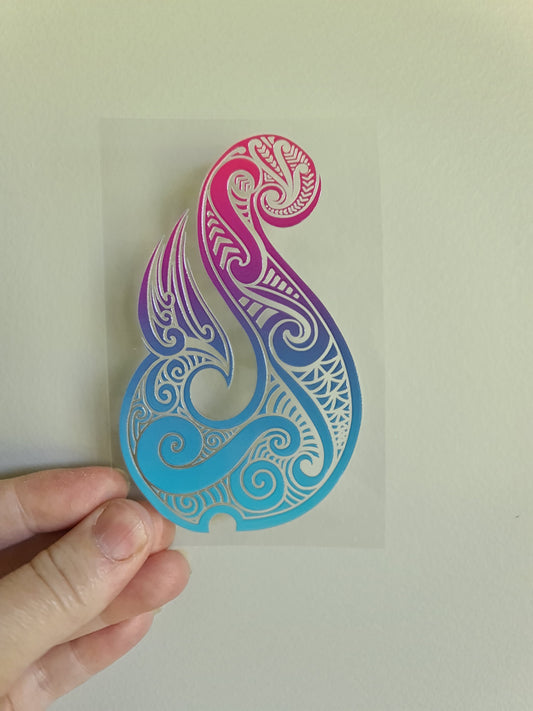 UV dtf Maori design mini size 11cmx11cm #602