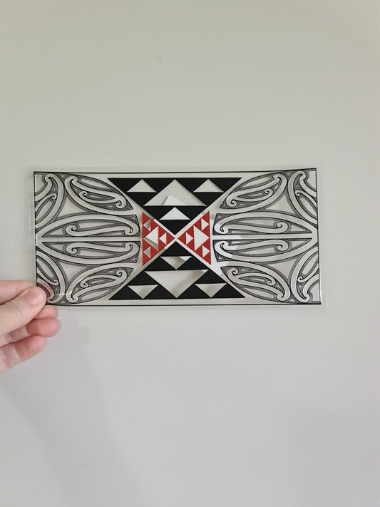 UV dtf Maori design 23cmx11cm 16oz wrap #522