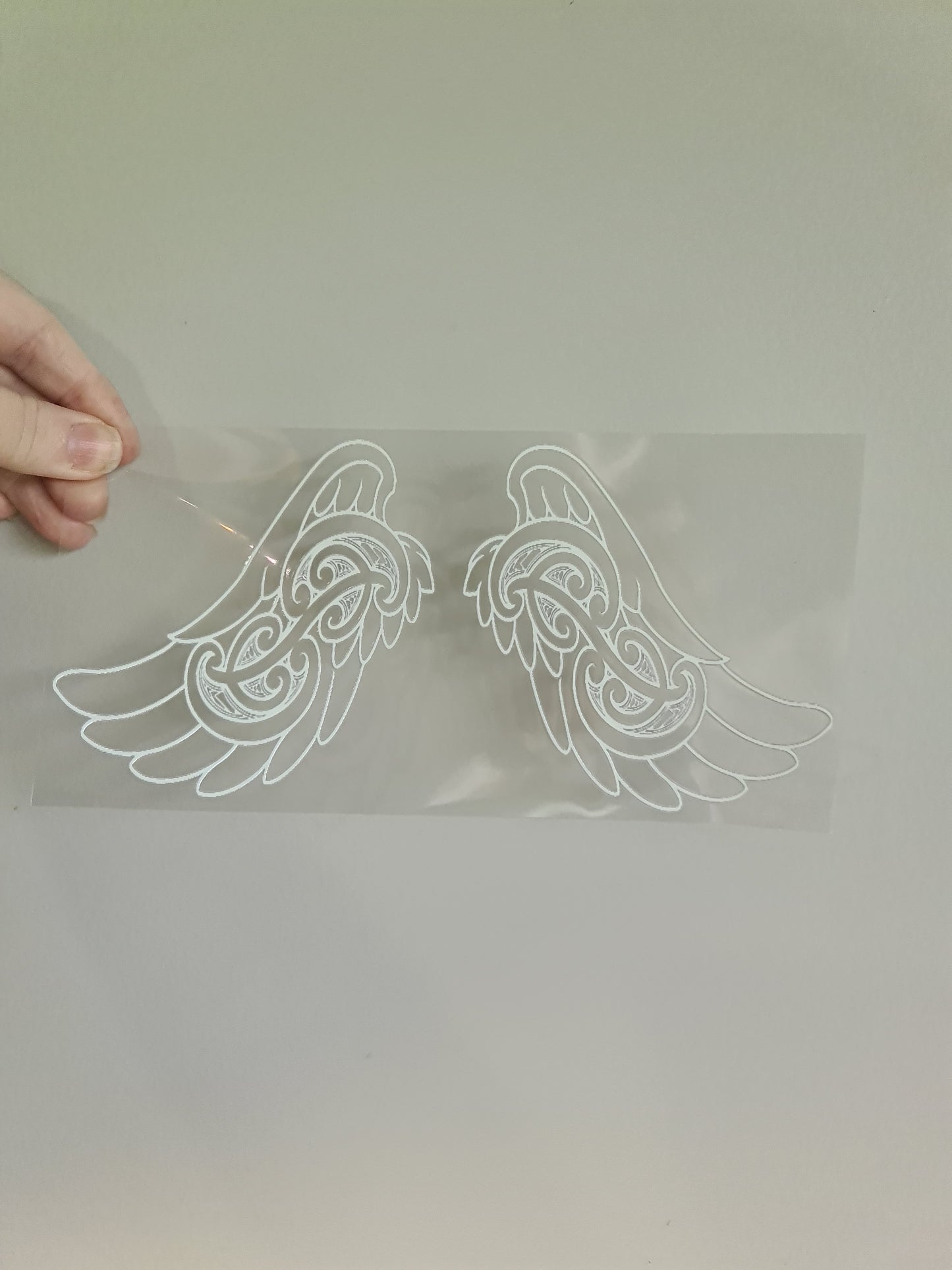 UV dtf transfer Maori design 23cmx11cm 16oz wrap #1245