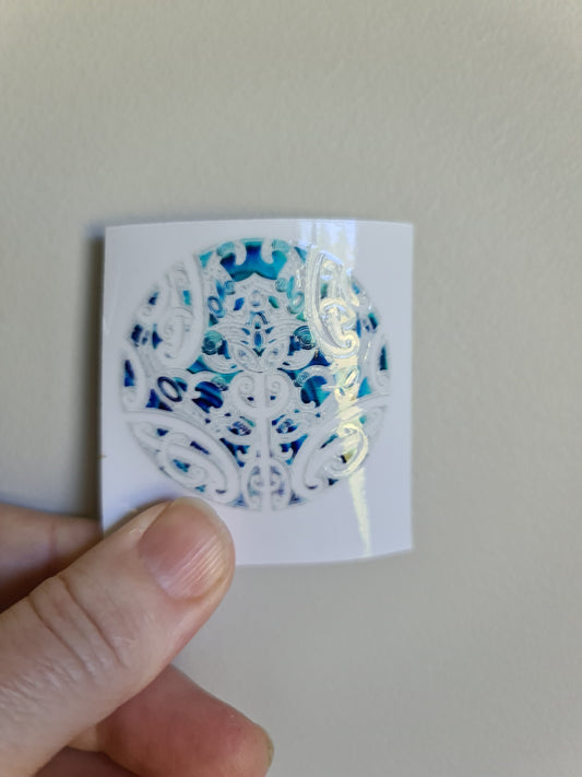 Tiny UV DTF transfer 5cmx5cm for bank cards and phones