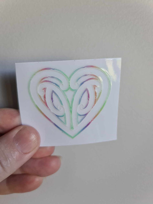 Tiny UV DTF transfer 5cmx5cm for bank cards and phones