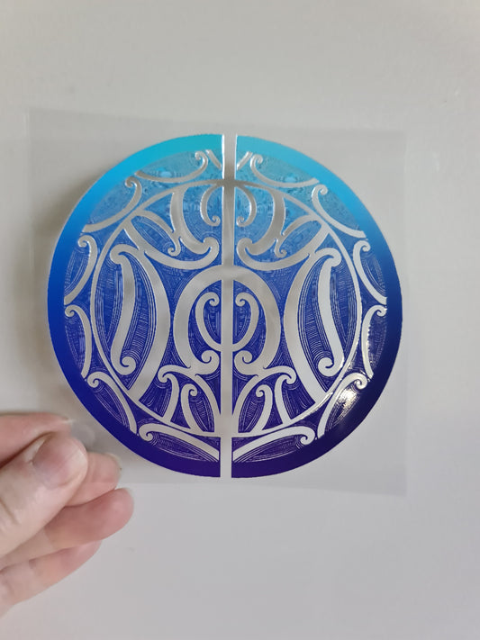 UV dtf Maori design mini size 11cmx11cm #955