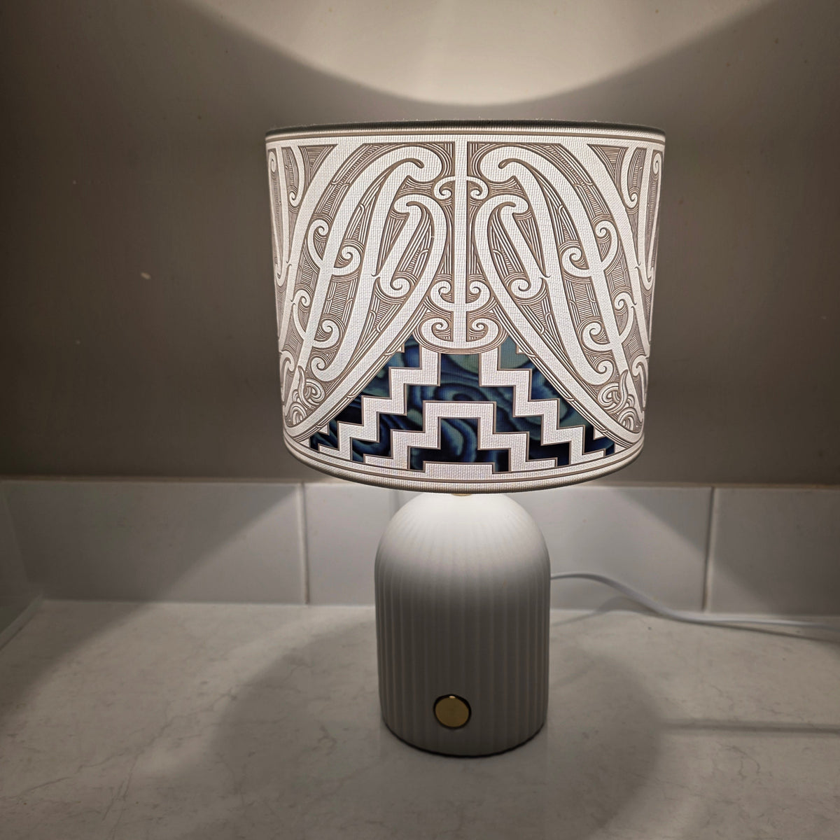 Maori design touch lamp - set 1 lamps (single lamp) pre-order