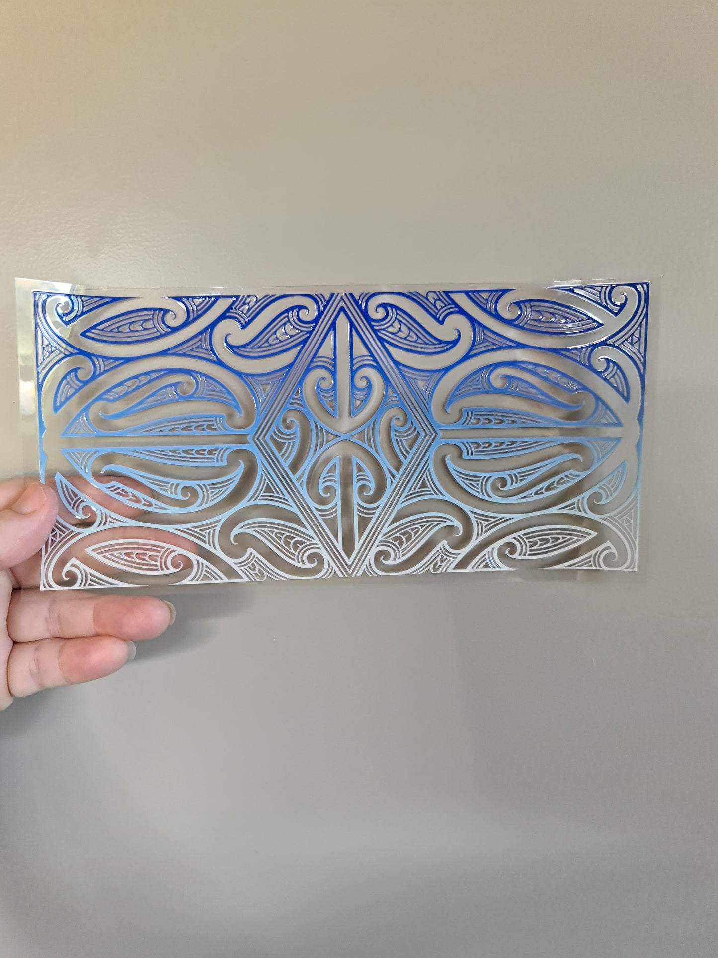Uv dtf Maori design 23cmx11cm 16oz wrap #220