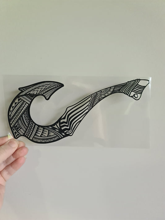 UV dtf transfer Maori design 23cmx11cm 16oz wrap #1198