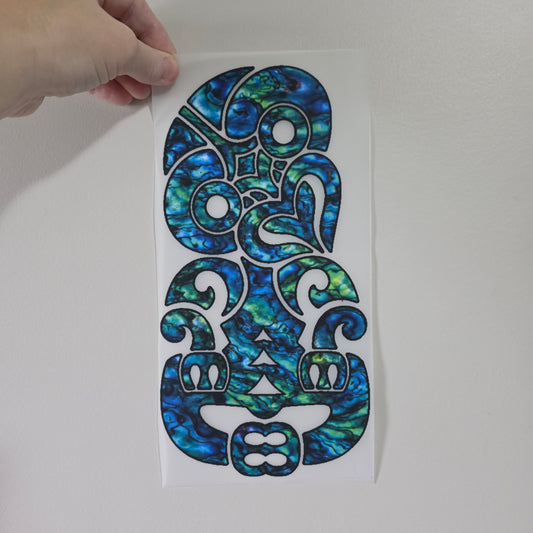 Maori design Iron on DTF 30cm