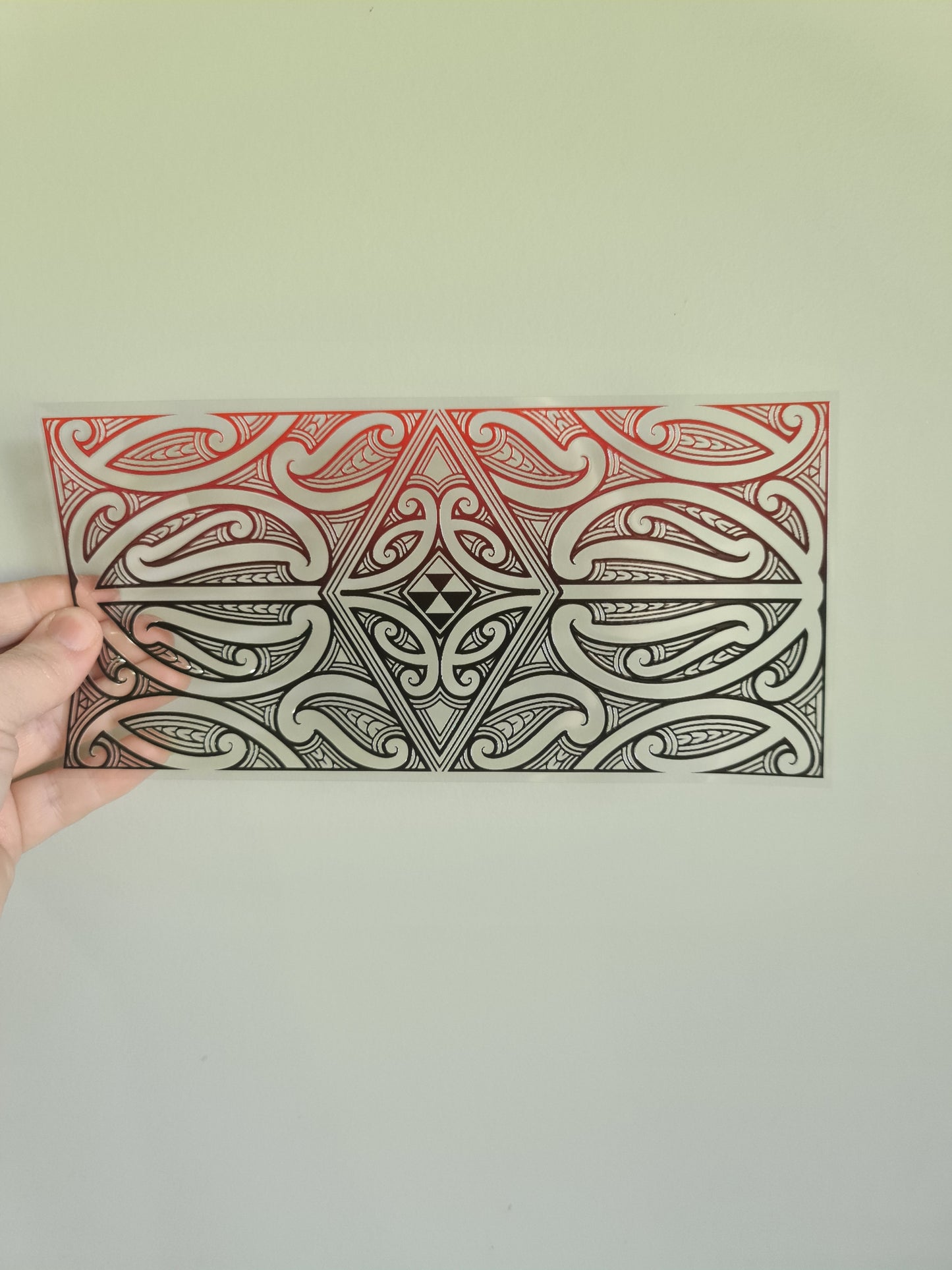 UV dtf Maori design 23cmx11cm 16oz wrap #690