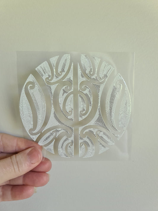 UV dtf Maori design mini size 11cmx11cm #579