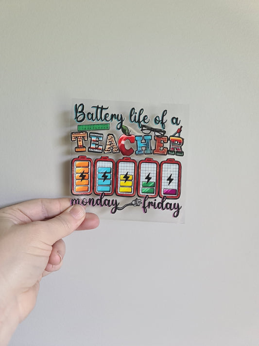 TEACHER AND KAIAKO dtf transfer Maori design 11cm sticker #1468