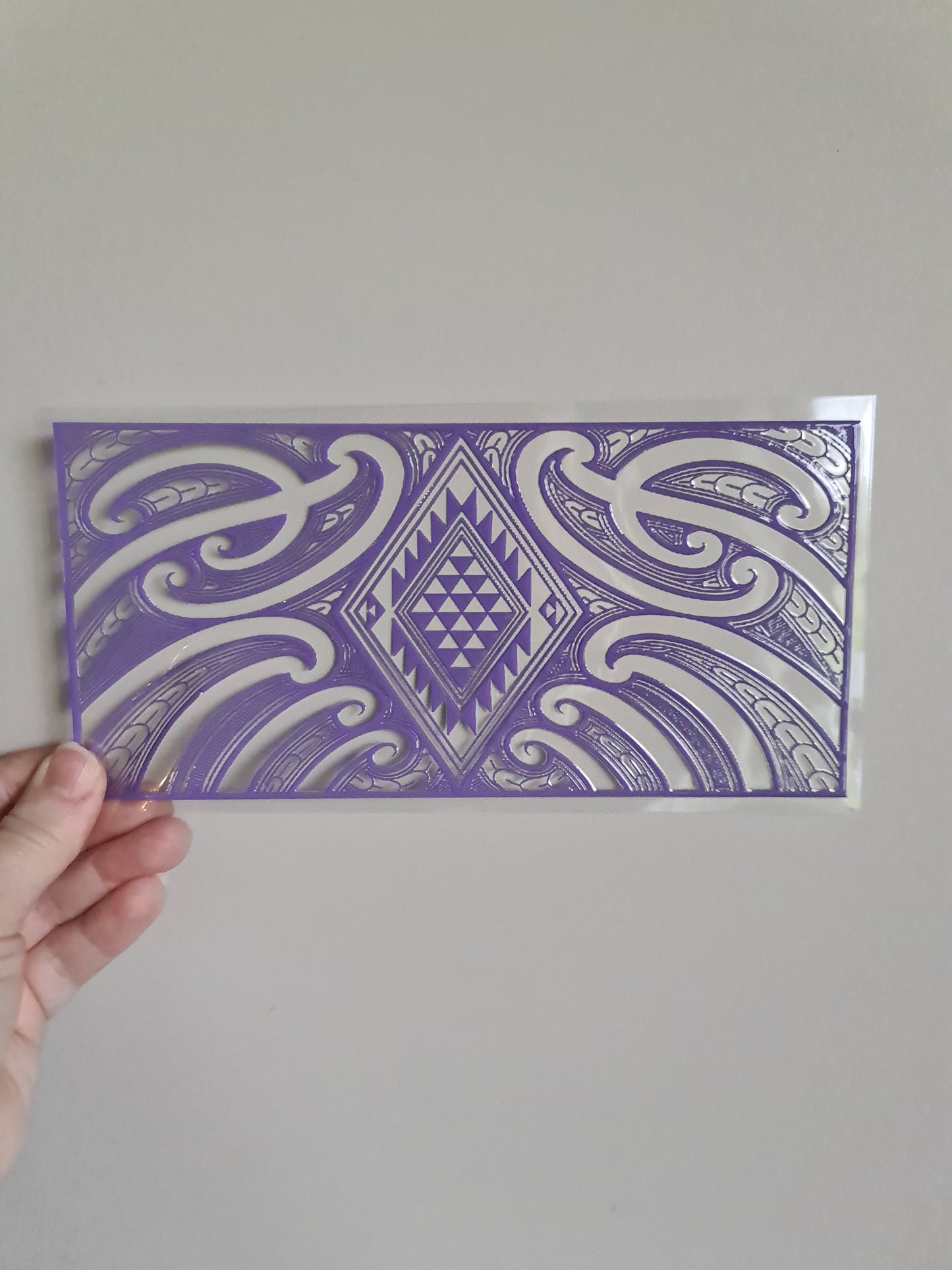 UV dtf Maori design 23cmx11cm 16oz wrap #1069
