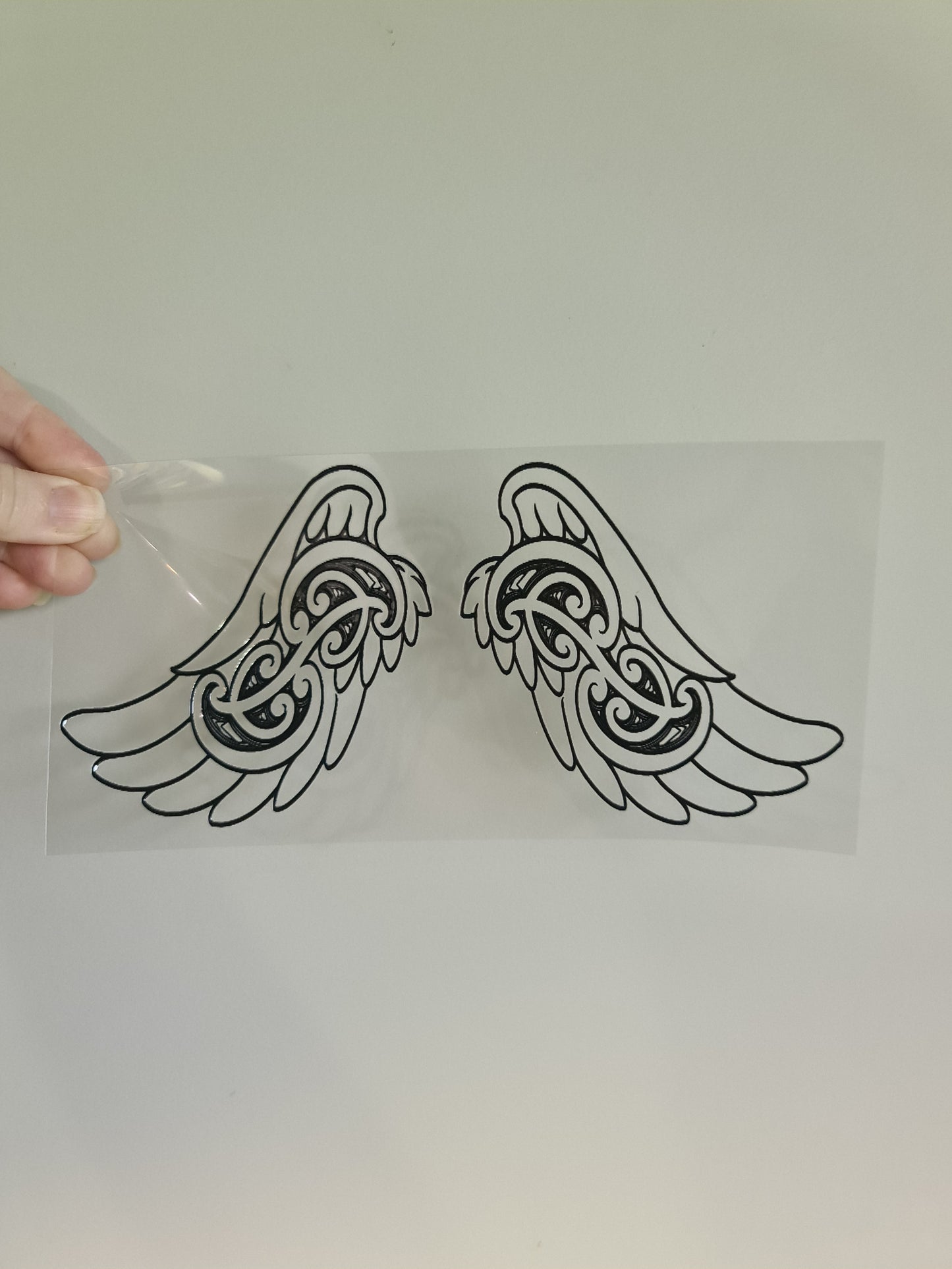 UV dtf transfer Maori design 23cmx11cm 16oz wrap #1244