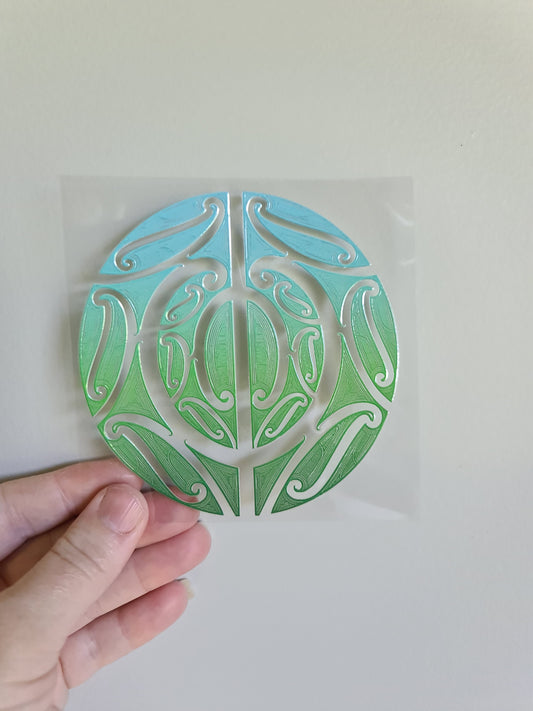 UV dtf Maori design mini size 11cmx11cm #572