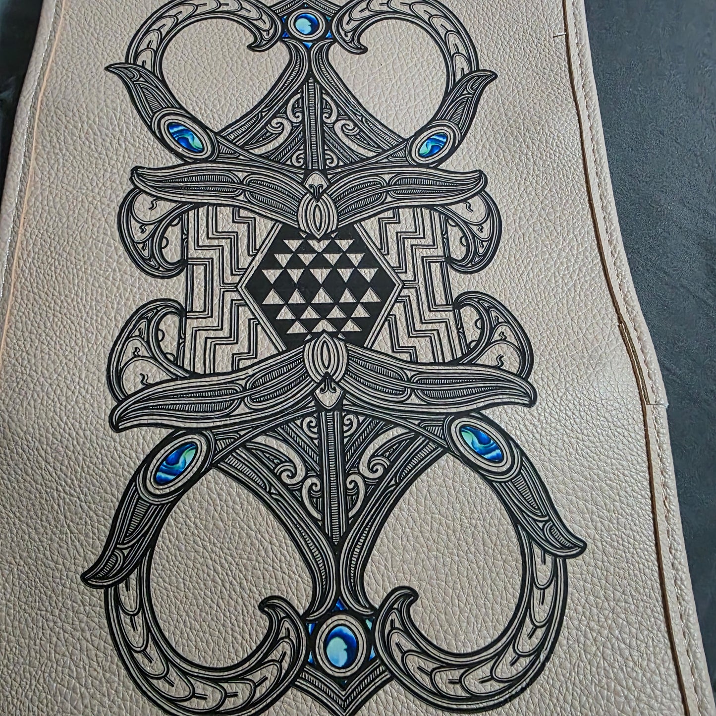 Custom Maori design travel case