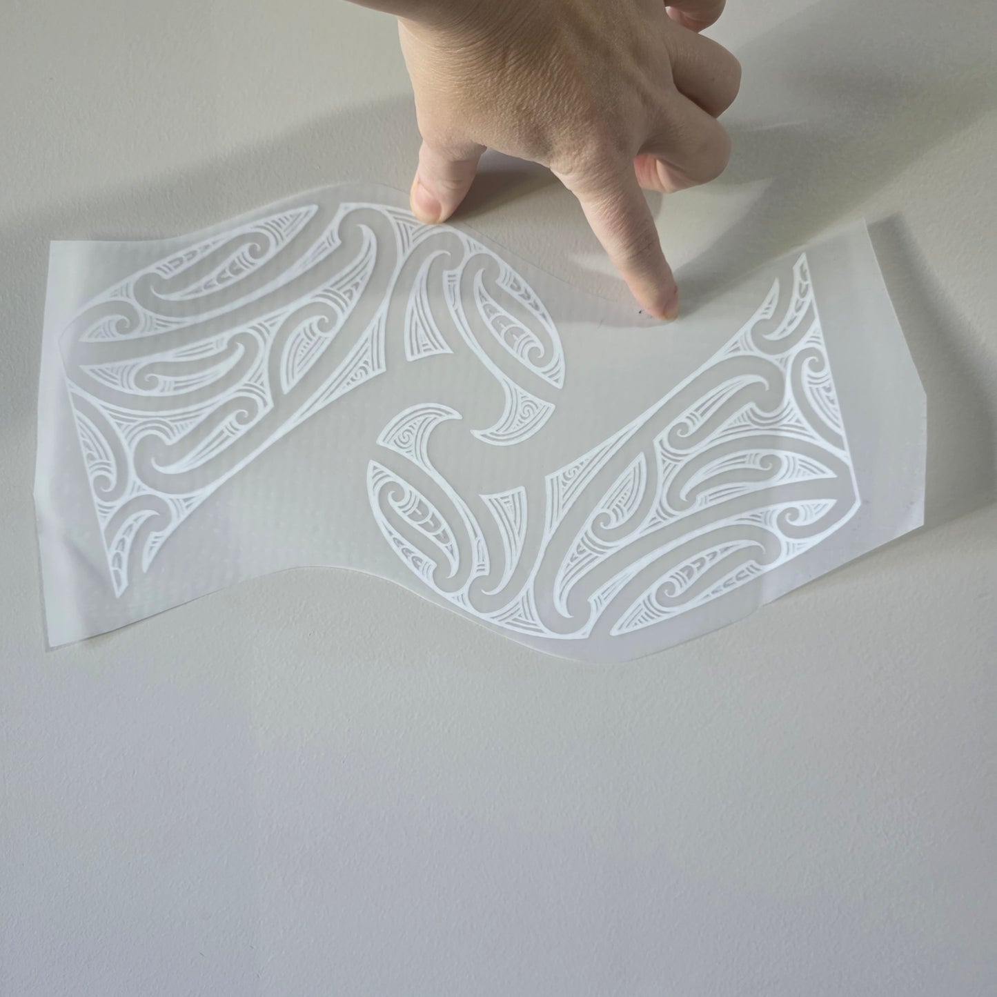 Maori design Iron on DTF 30cm