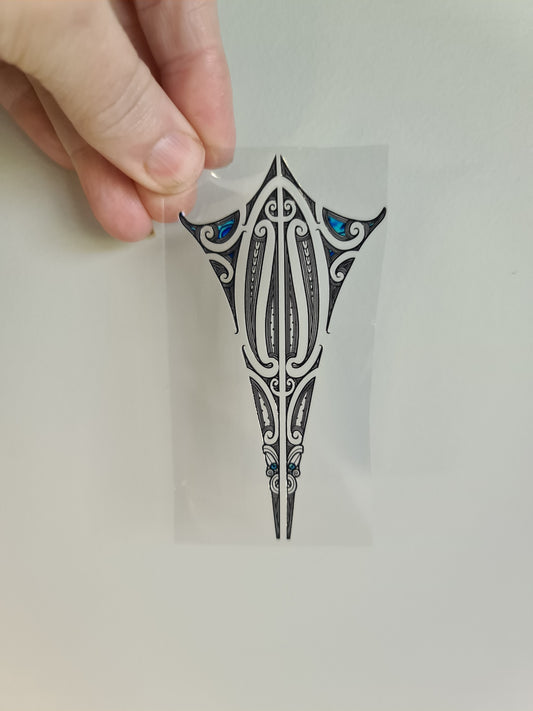 UV dtf Maori design mini size 10cm