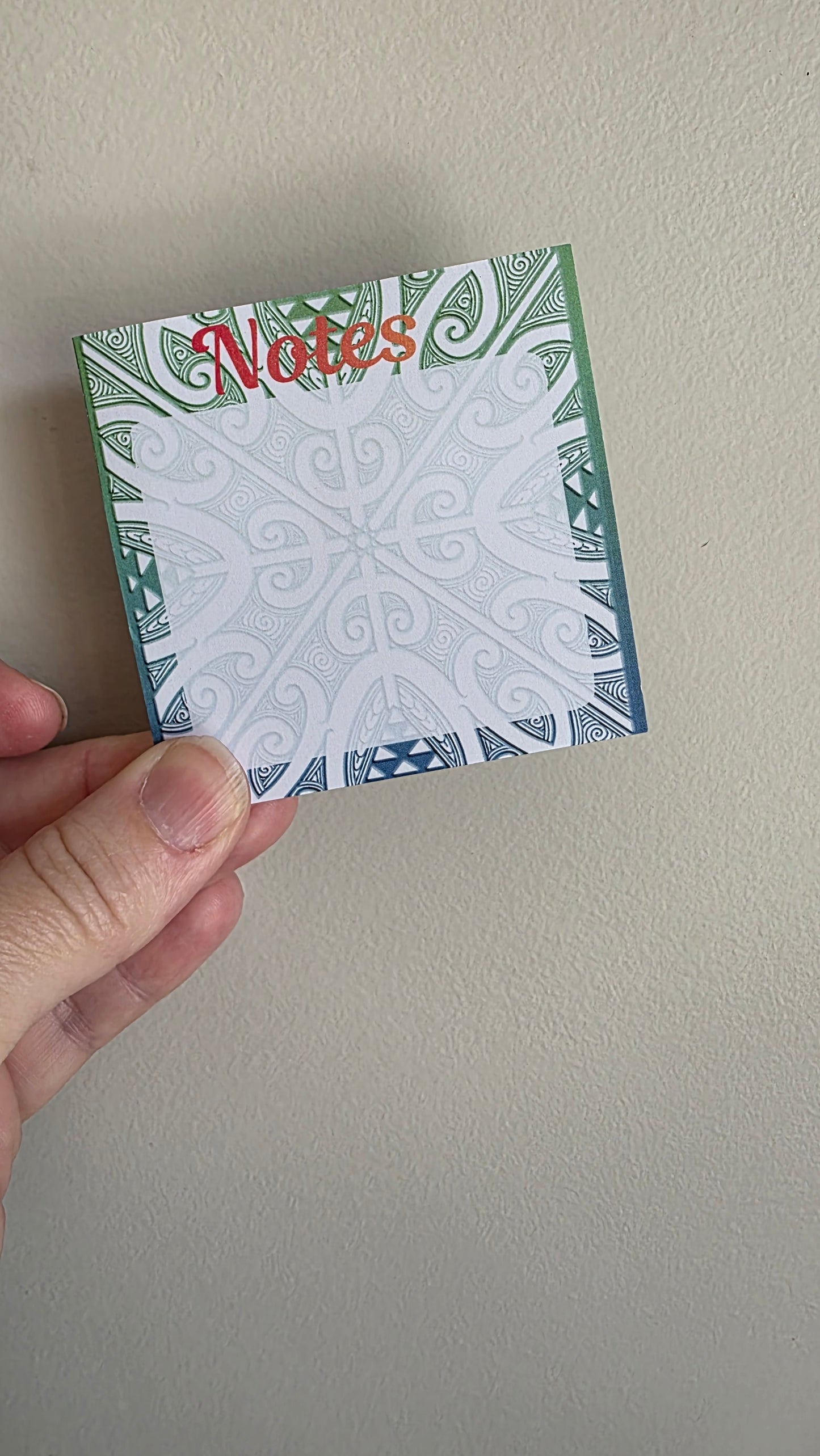 Maori design Sticky Note Pad