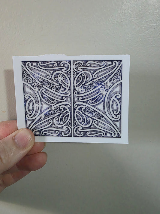 Tiny UV DTF transfer 8cm Matariki design