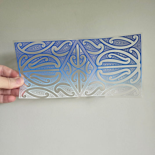 UV dtf transfer Maori design 24cmx11cm 16oz wrap #1532