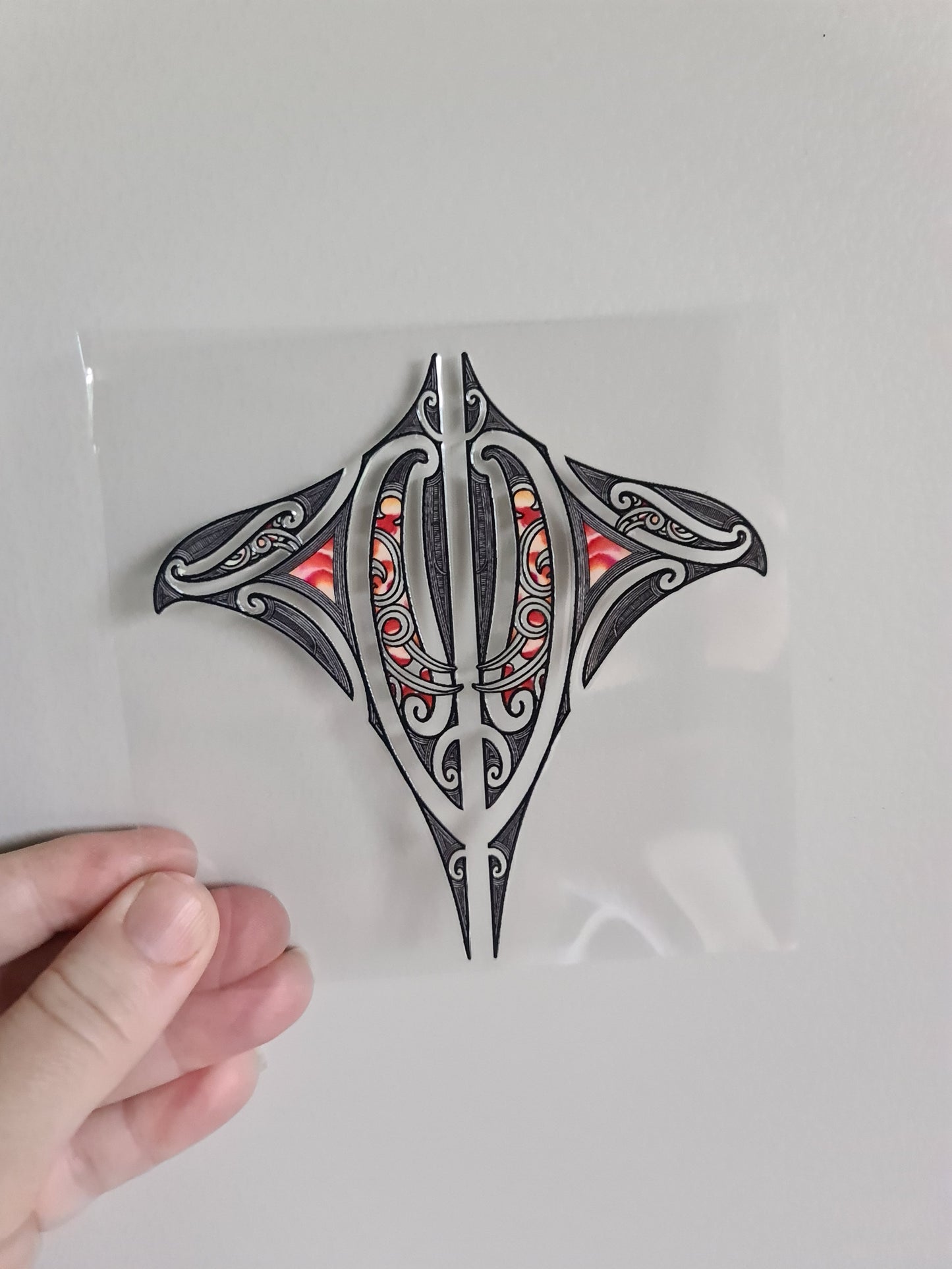 UV dtf Maori design mini size 11cmx11cm #448