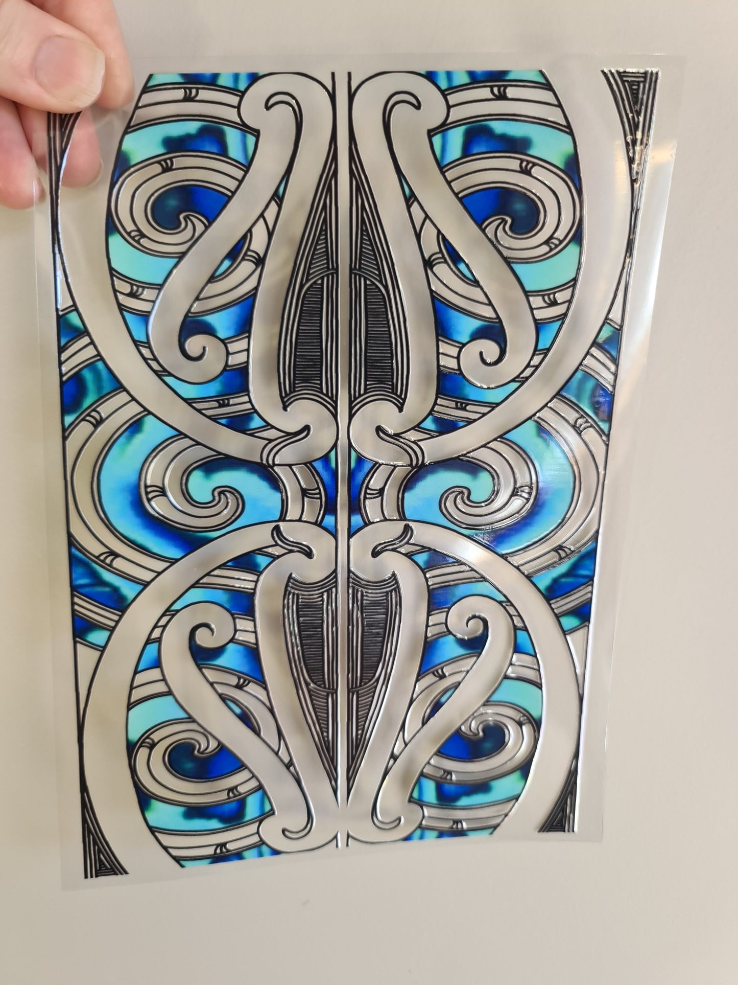 UV dtf Maori design A5 size 21cmx 14.8cm #361