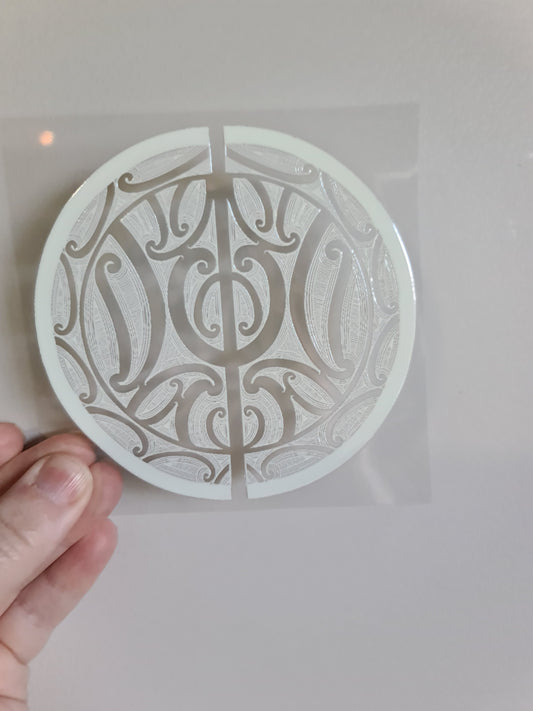 UV dtf Maori design mini size 11cmx11cm #948