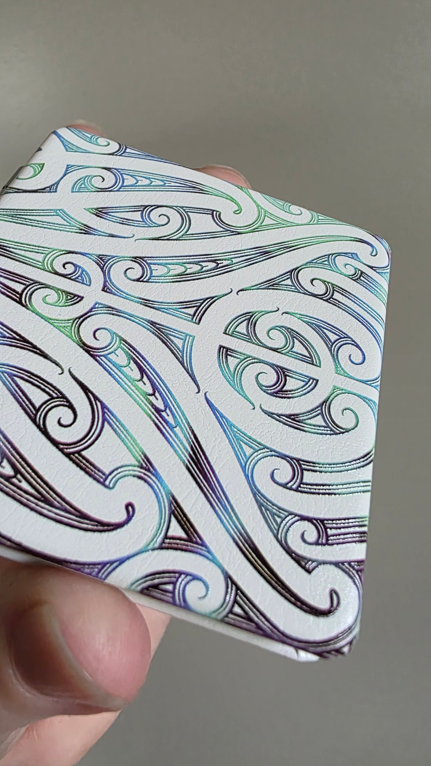 Maori design pocket mirror