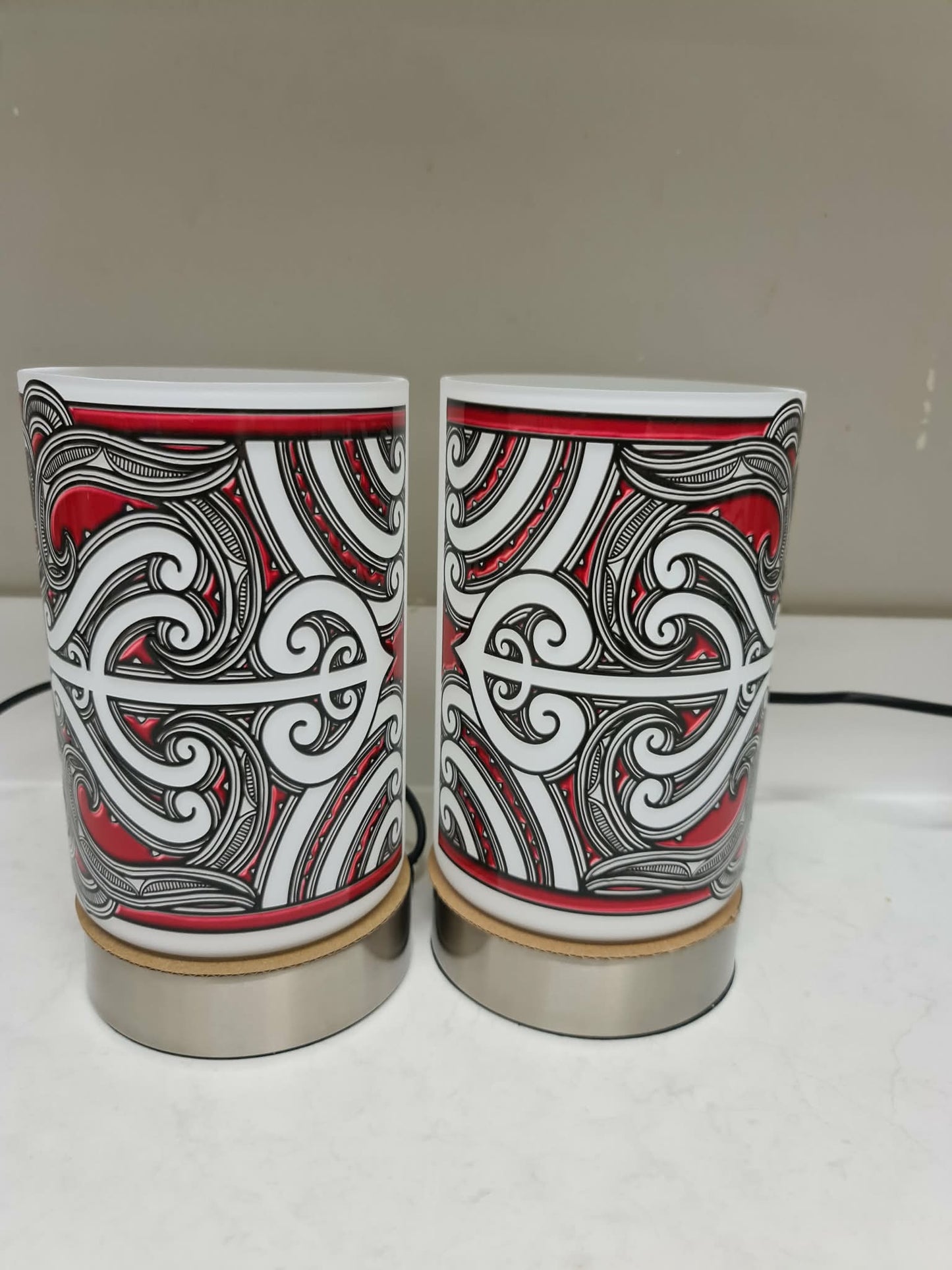 Maori design touch lamp - set 2 lamps (pre-order)