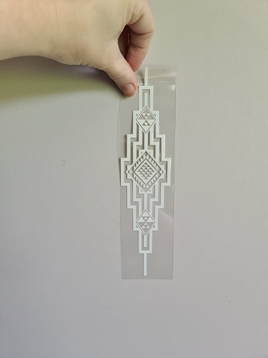 UV dtf Maori design size 23cmx6cm #1002
