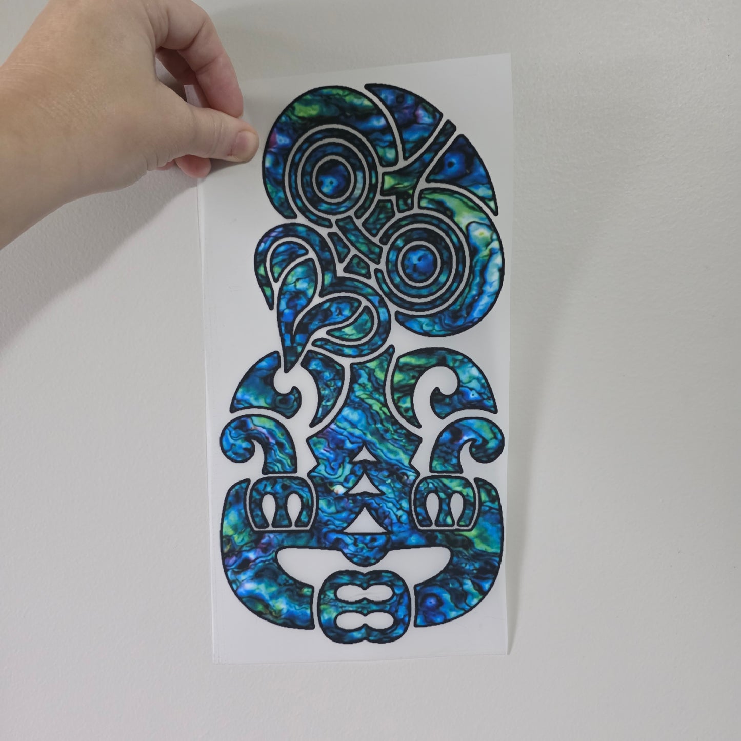 Maori design Iron on DTF 30cm